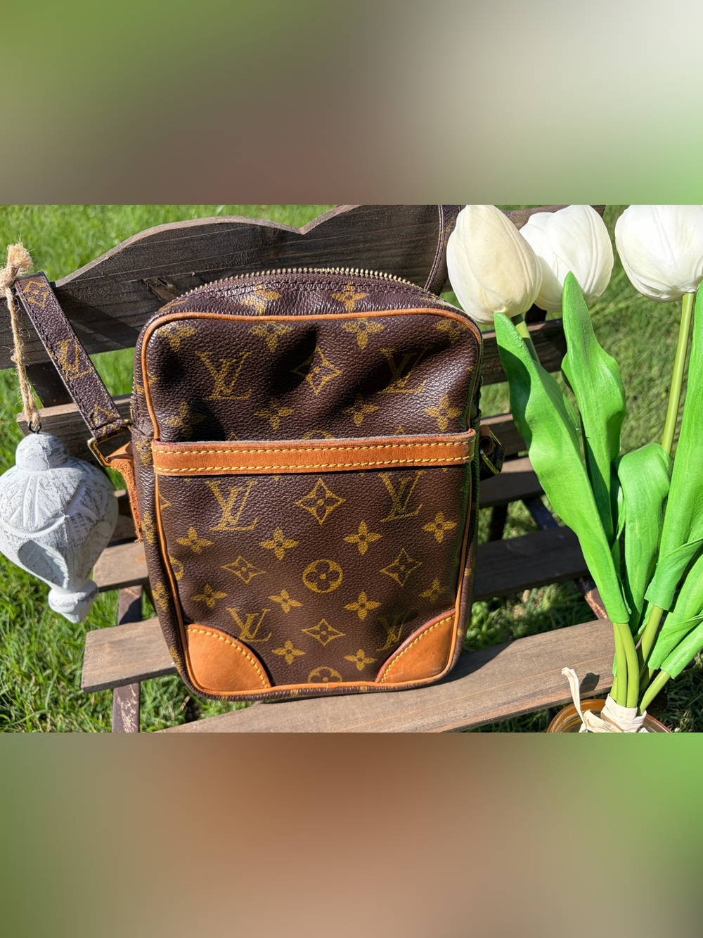 Authentic Louis Vuitton Danube Bag Made in France - Picture 3 of 16